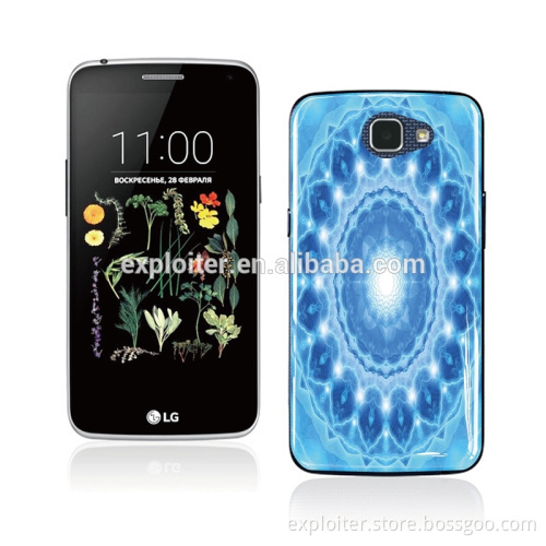 Ultra thin gel resin custom print logo phone case for LG k5 case